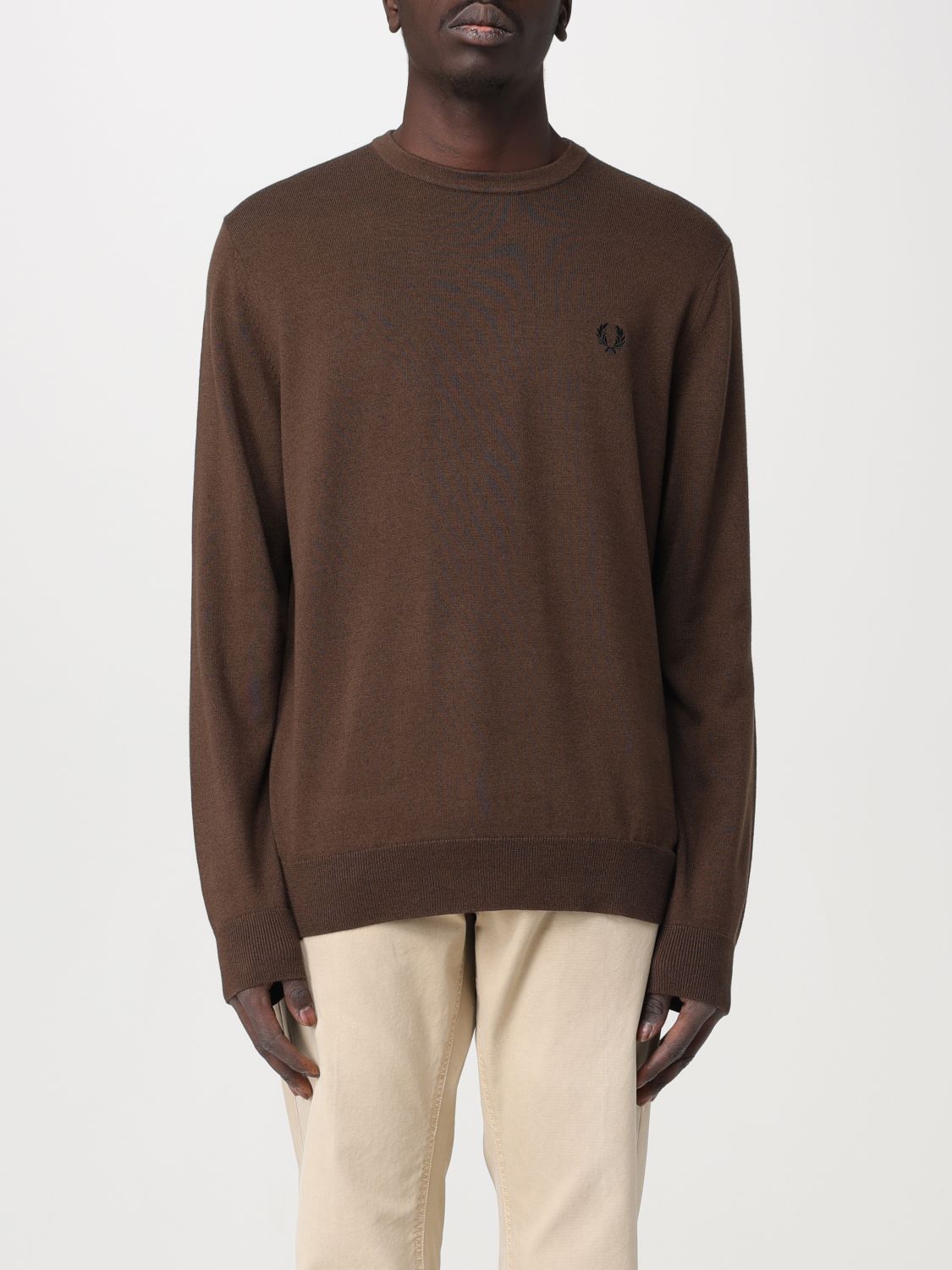 Fred Perry Pullover  Herren Farbe Tabak In Tobacco