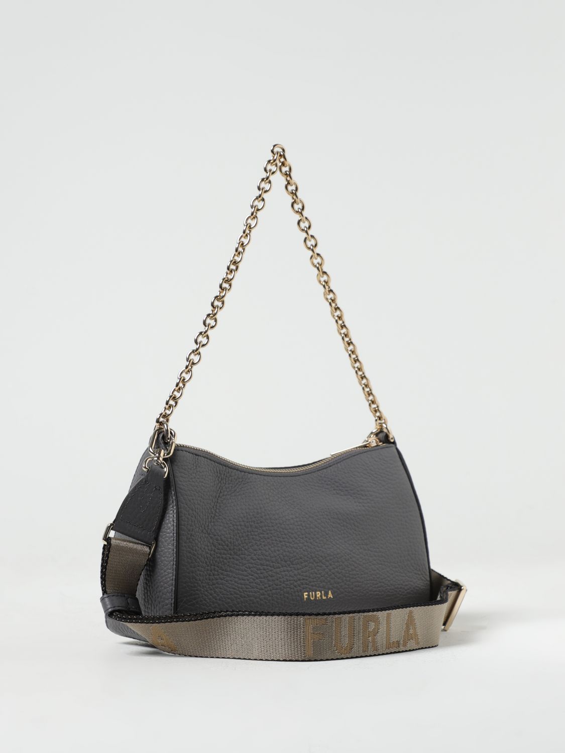 FURLA: shoulder bag for woman - Brown  Furla shoulder bag WB00990BX1365  online at
