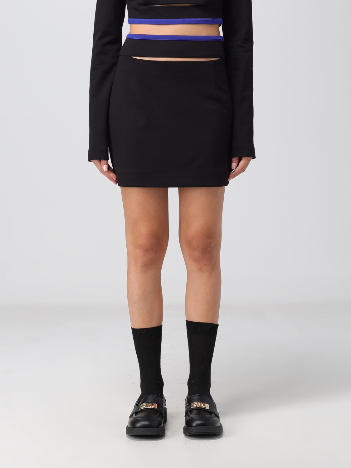 Chiara Ferragni Skirt  Woman In Black