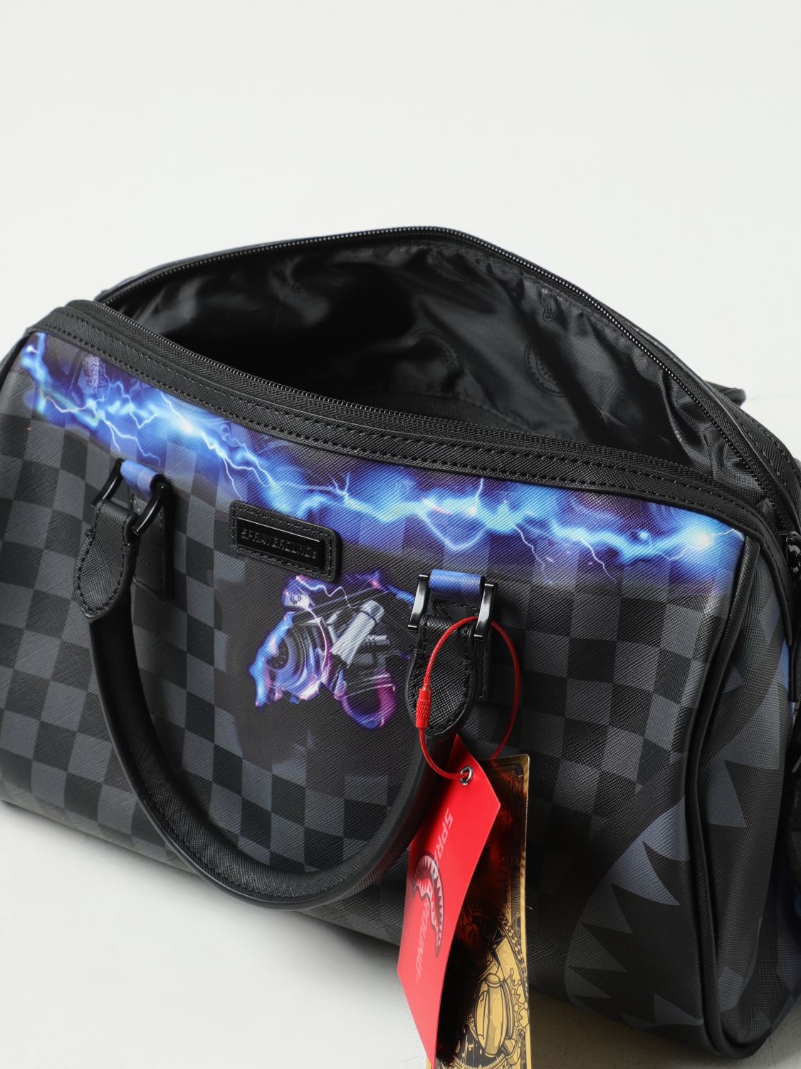 SPRAYGROUND: shoulder bag for men - Black  Sprayground shoulder bag  910B5324NSZ online at