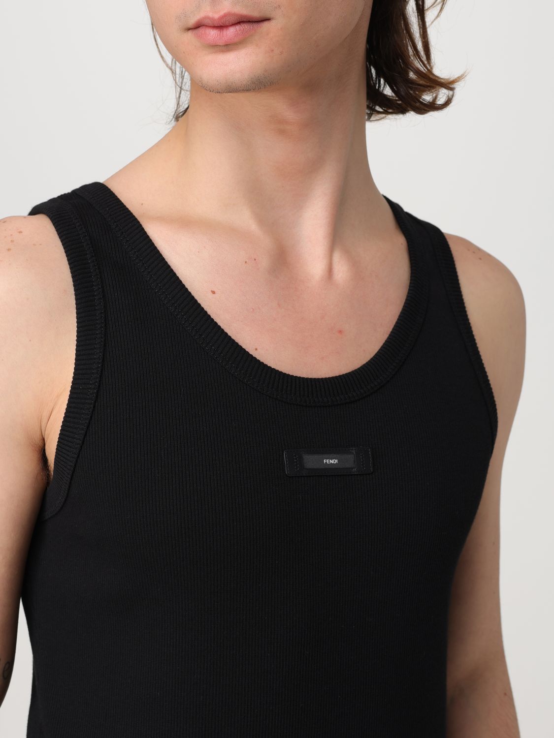 Fendi tank hotsell top mens