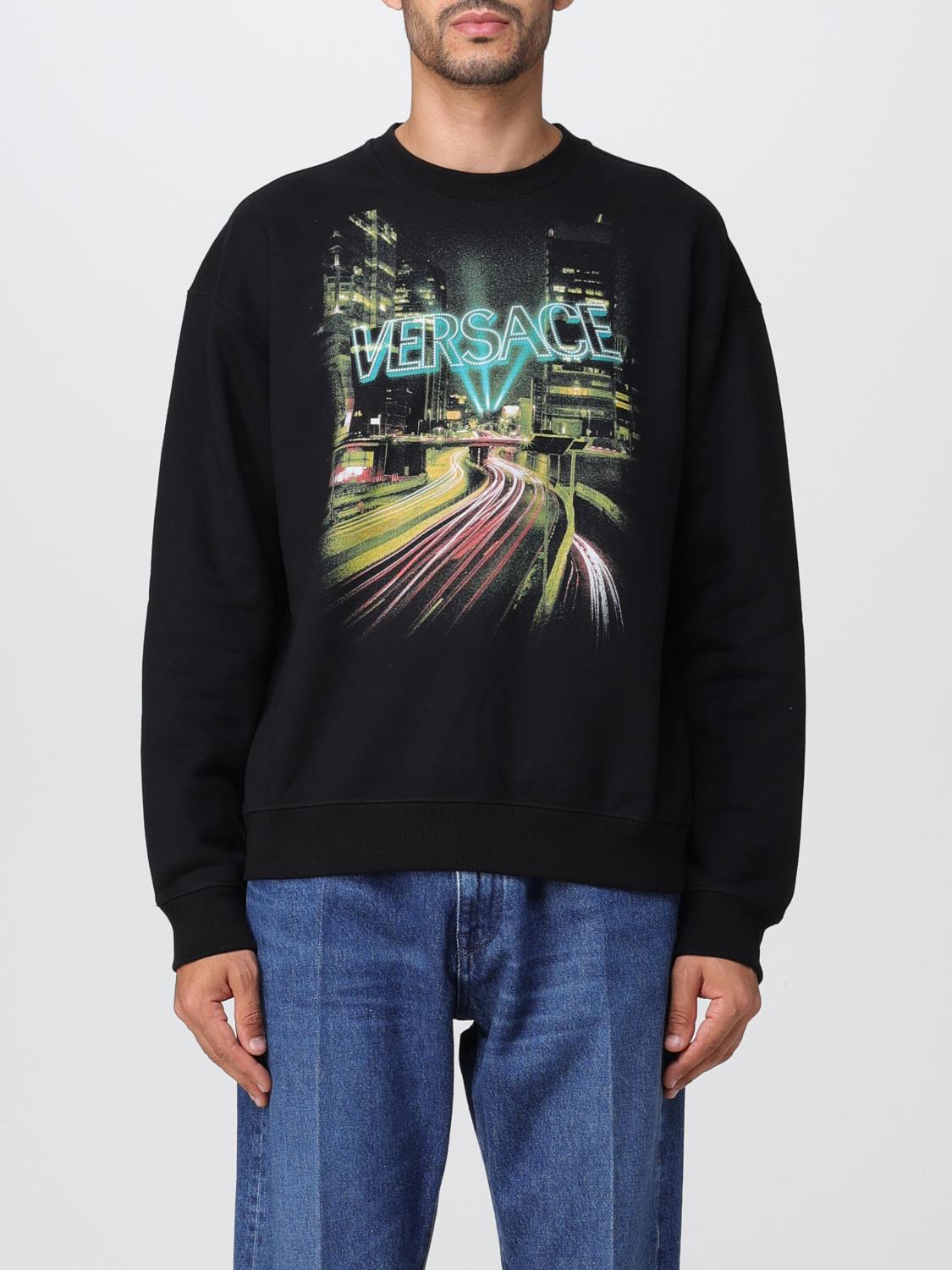 Sweatshirt VERSACE Men colour Black