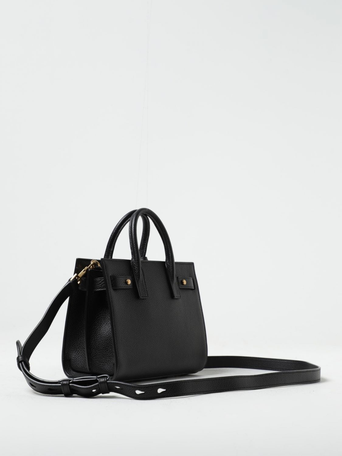 SAINT LAURENT: mini bag for woman - Black  Saint Laurent mini bag 469390  BOW0J online at