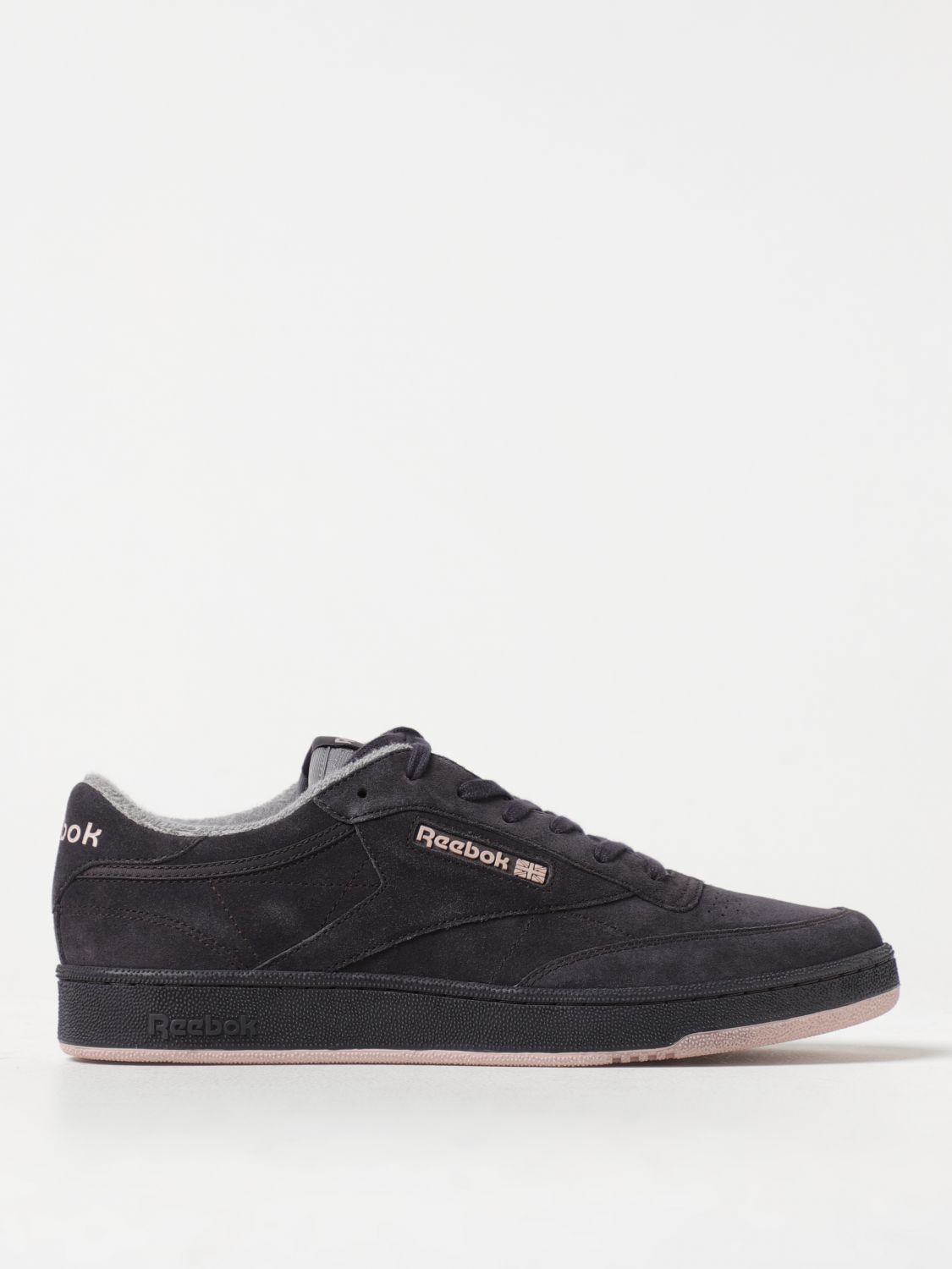 Shop Reebok Club C Sneakers In Suede In Black