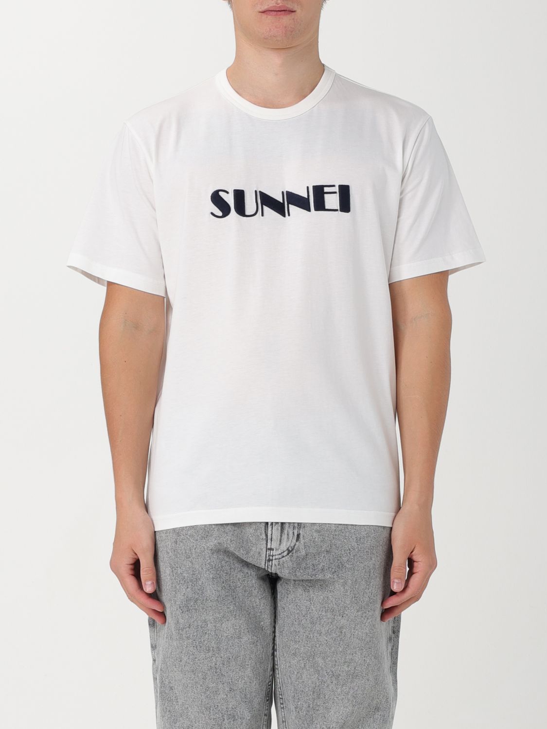 SUNNEI T恤 SUNNEI 男士 颜色 白色,399420001
