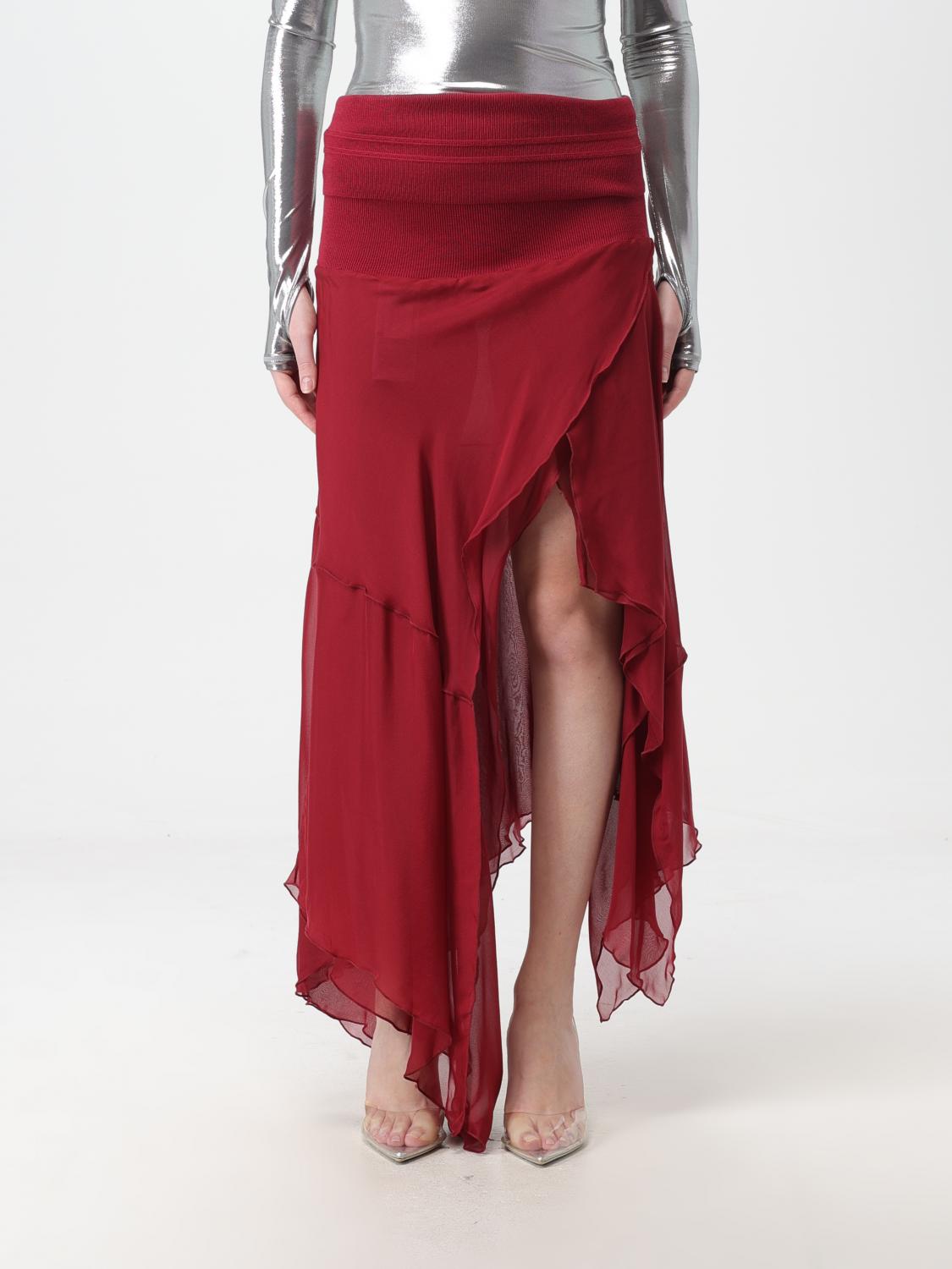 DIESEL SKIRT DIESEL WOMAN COLOR RED 399715014