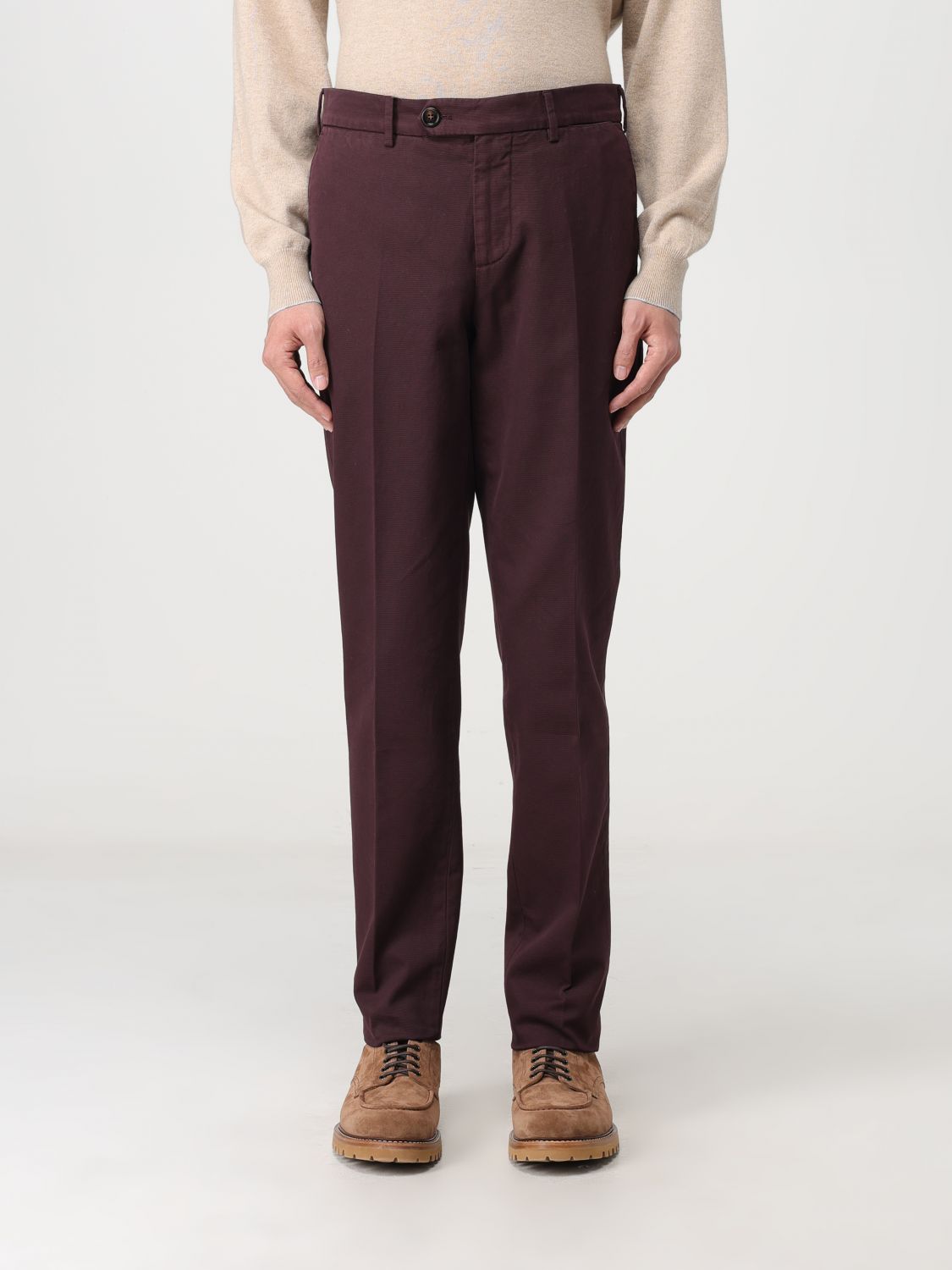 Brunello Cucinelli Pants  Men Color Violet