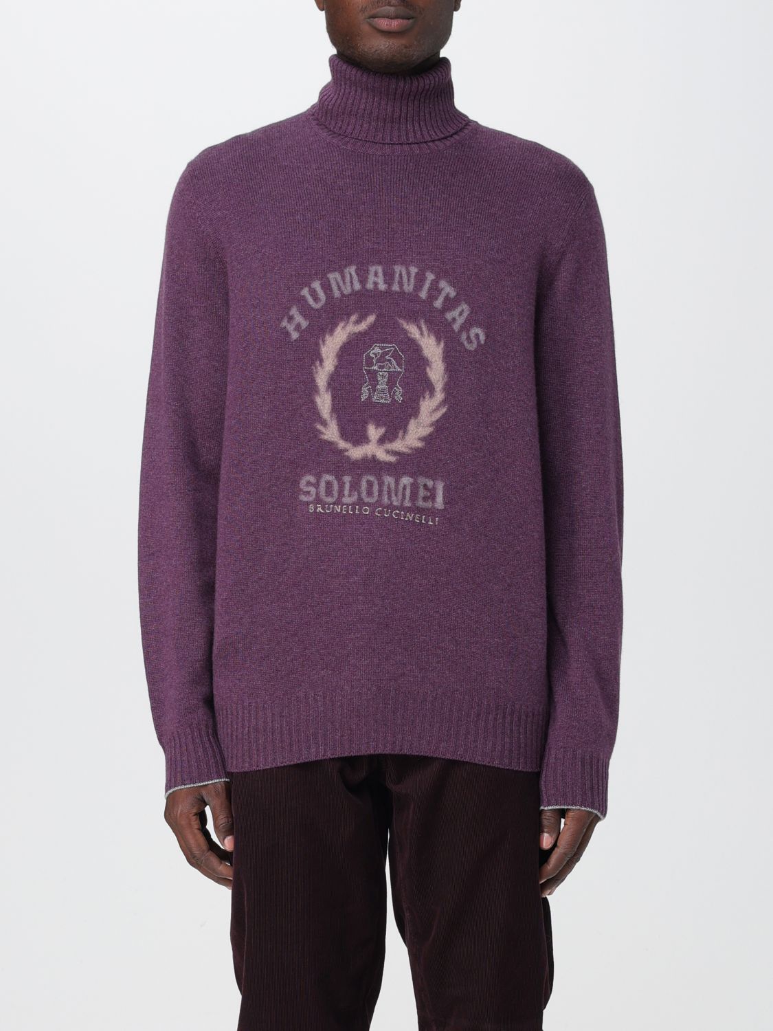 Brunello Cucinelli Sweater  Men Color Violet