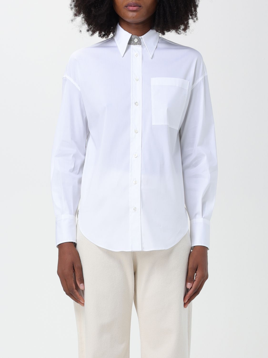 Brunello Cucinelli Shirt  Woman Color White