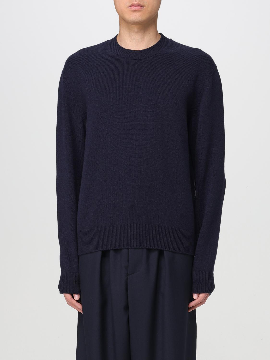 Bottega Veneta Double Layer Cotton Shirt In Blue