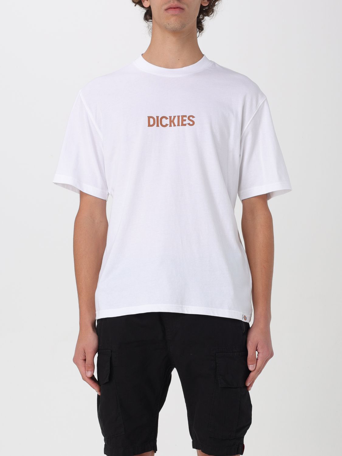 Shop Dickies T-shirt  Men Color White