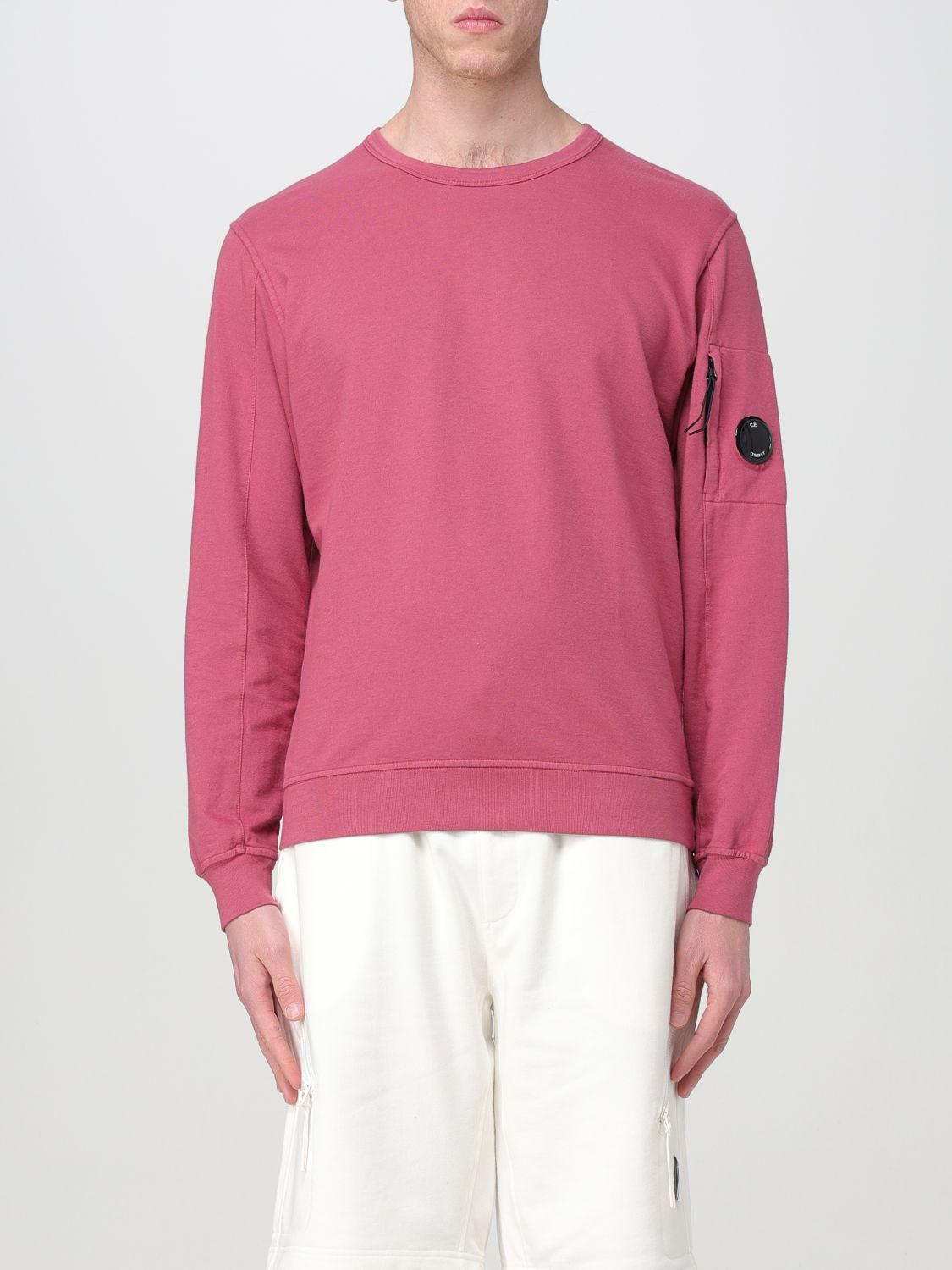 Shop C.p. Company Sweatshirt  Men Color Burgundy