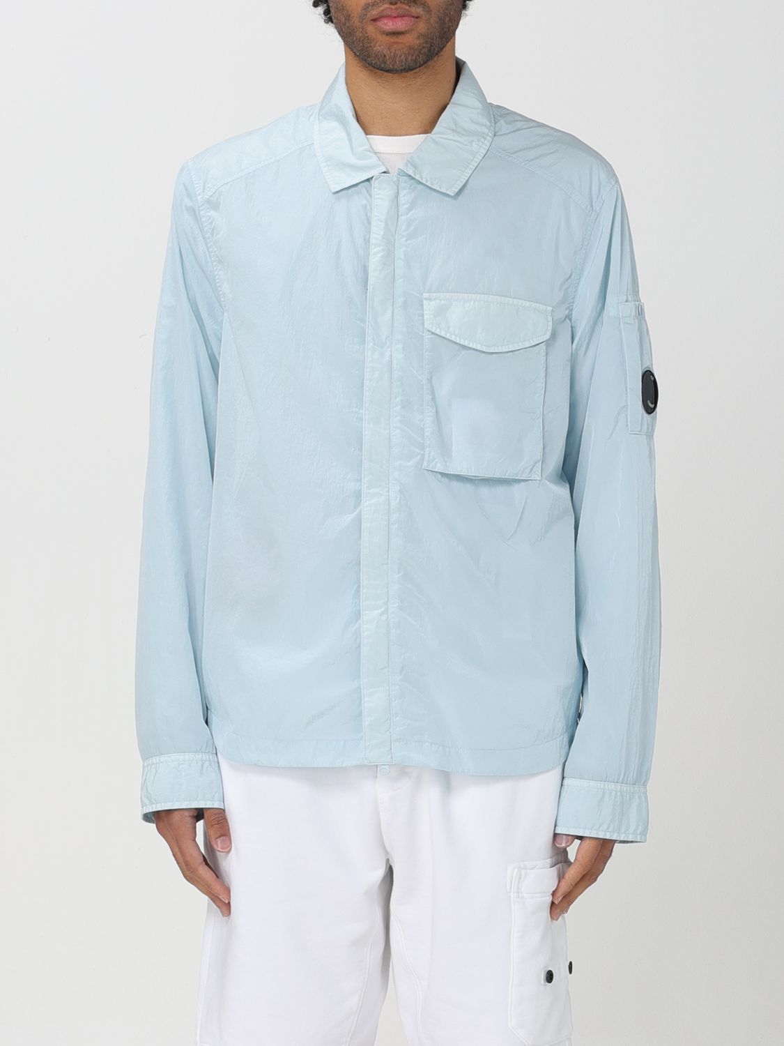 C.p. Company Shirt  Men Color Turquoise