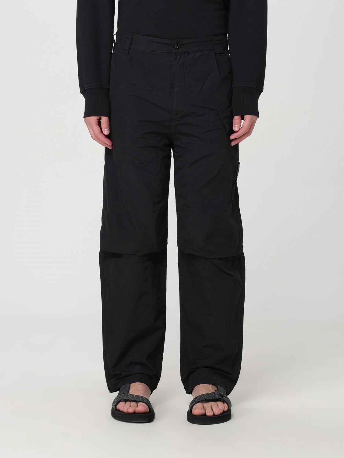 Shop C.p. Company Pants  Men Color Black