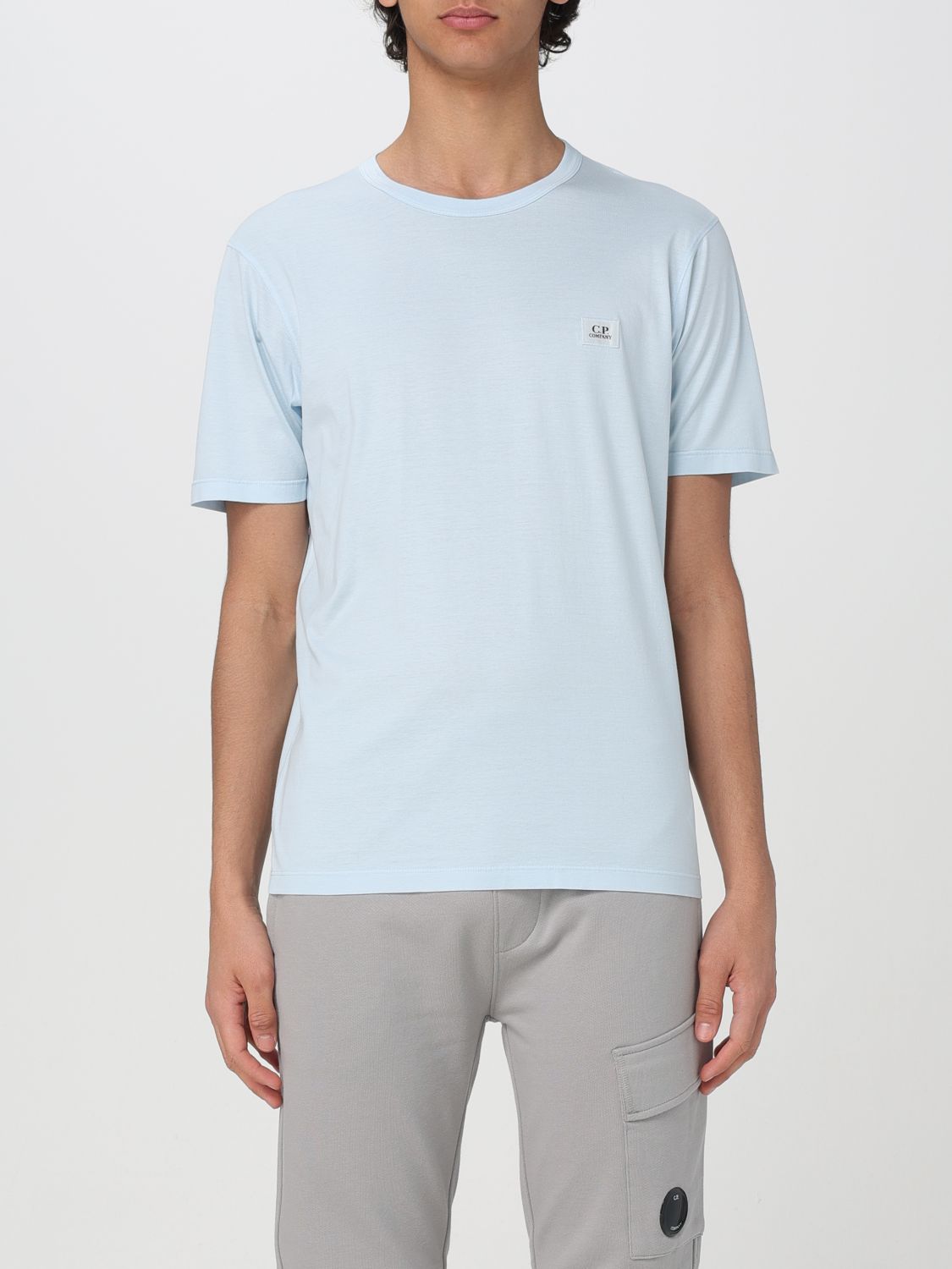 Shop C.p. Company T-shirt  Men Color Blue 1