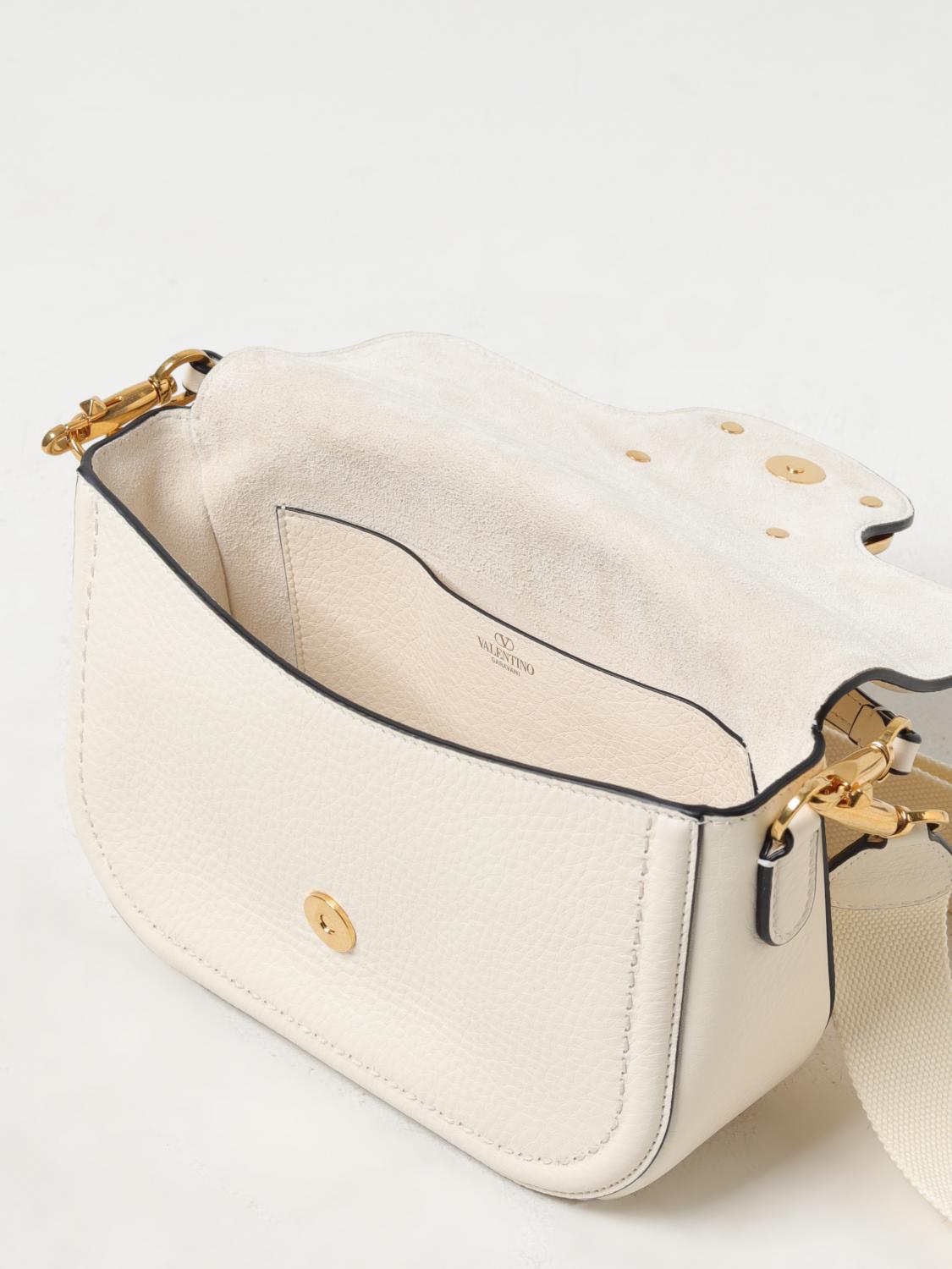 Cream best sale valentino bag