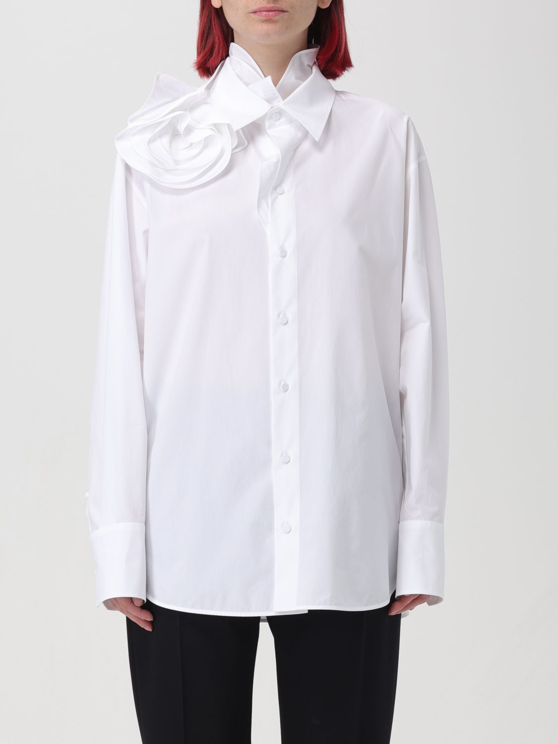 Shop Valentino Shirt  Woman Color White