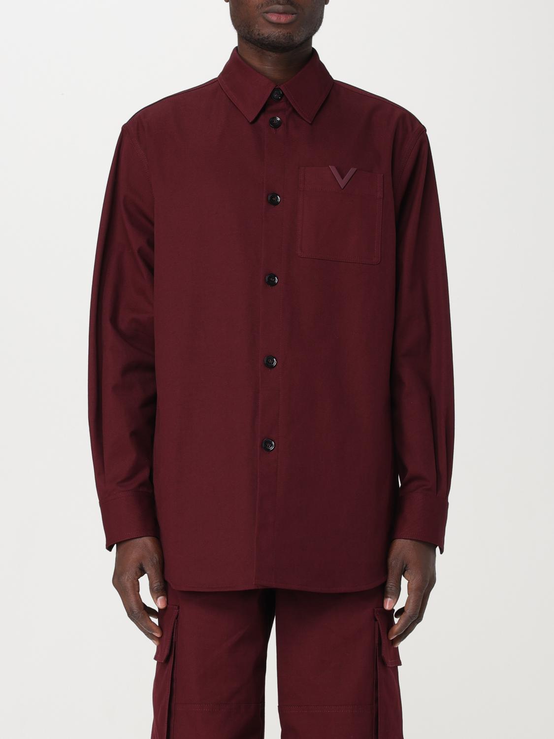 Shirt VALENTINO Men colour Ruby