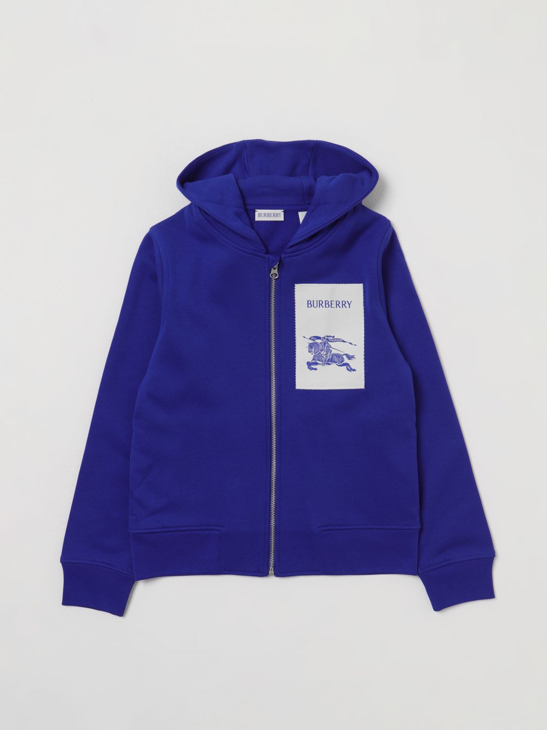 Navy blue 2025 burberry hoodie