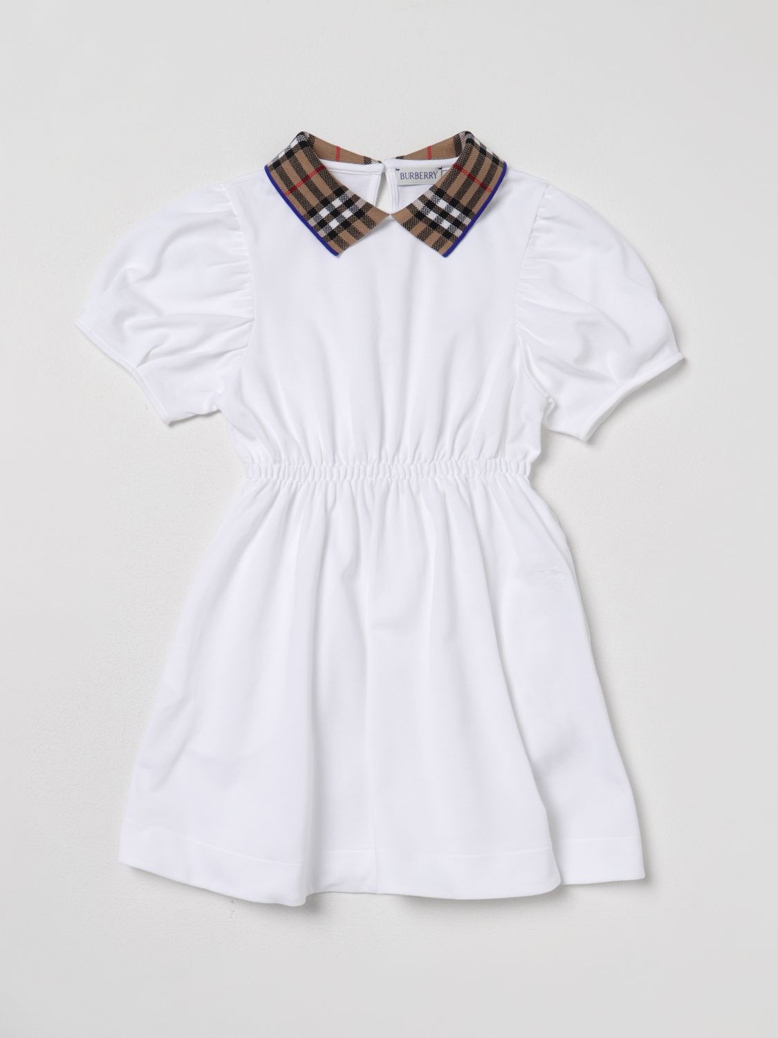 Burberry Kleid  Kids Kinder Farbe Weiss In White