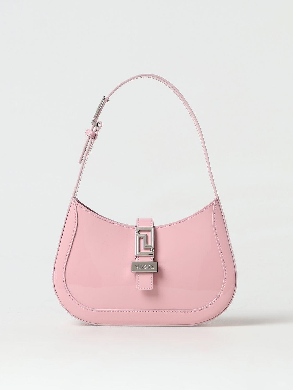 Shop Versace Shoulder Bag  Woman Color Pink