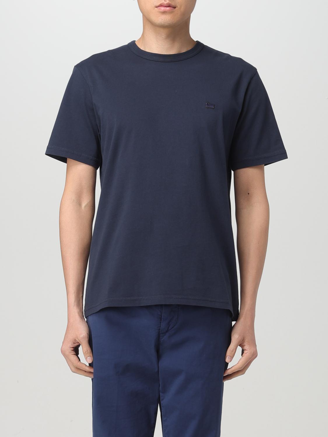 T-Shirt WOOLRICH Men colour Blue