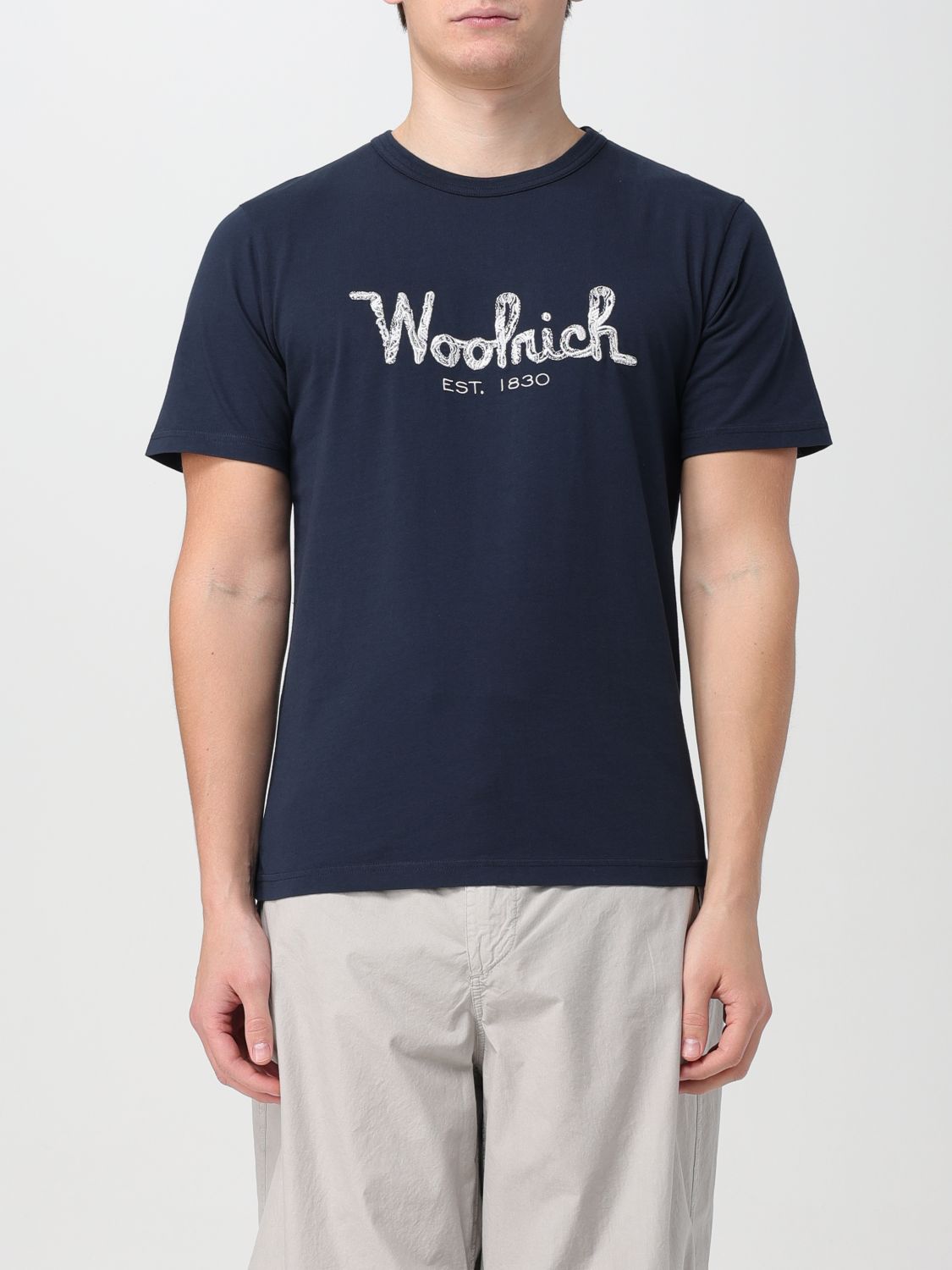Woolrich T-shirt  Men Colour Blue