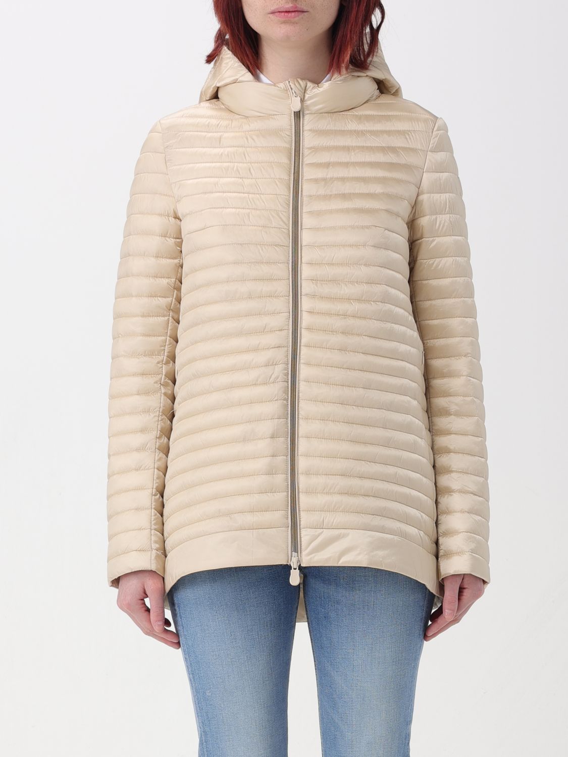Save The Duck Jacket  Woman Color Beige