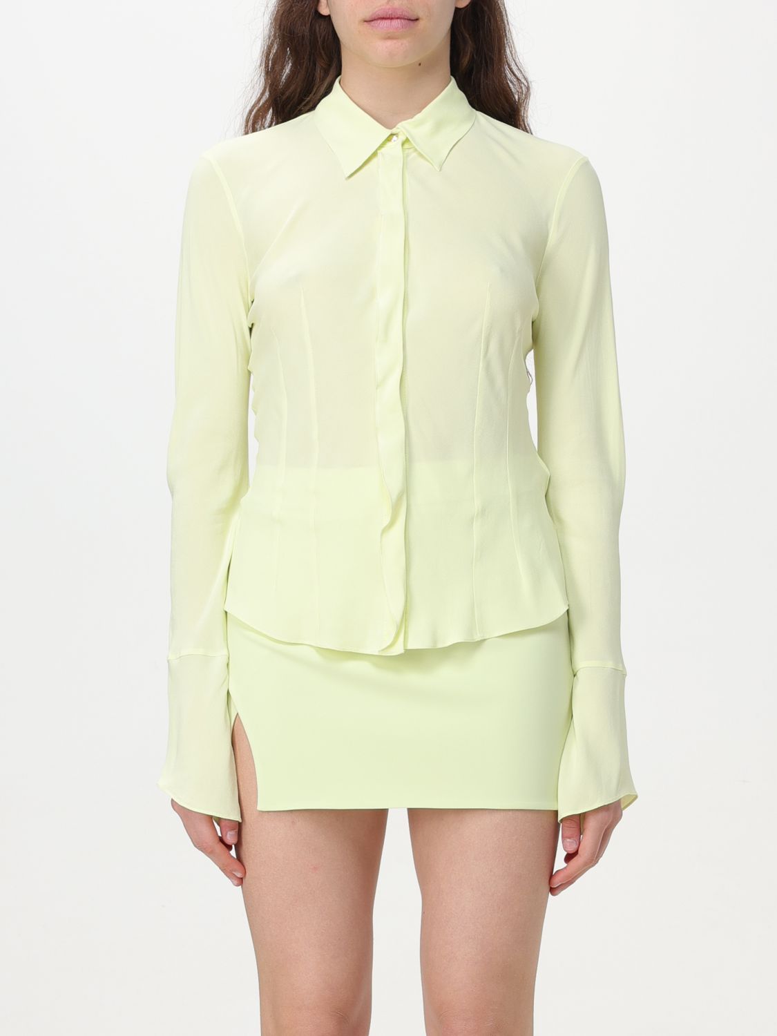 Patrizia Pepe Shirt  Woman Color Lime