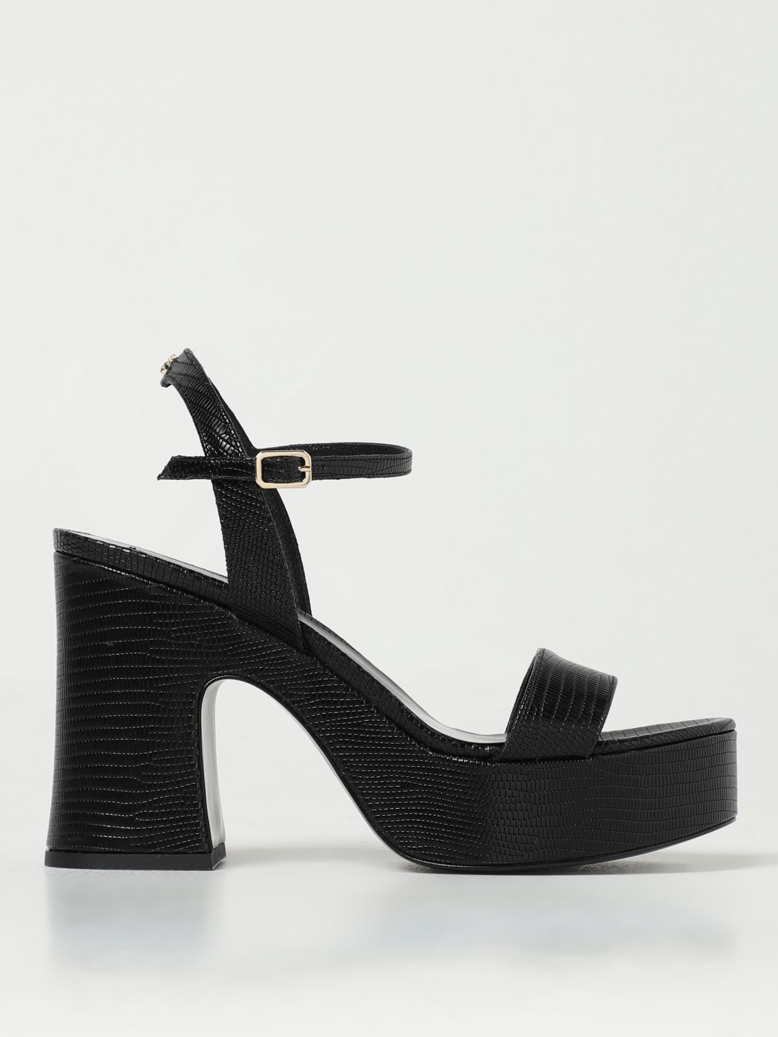 Shop Patrizia Pepe Heeled Sandals  Woman Color Black