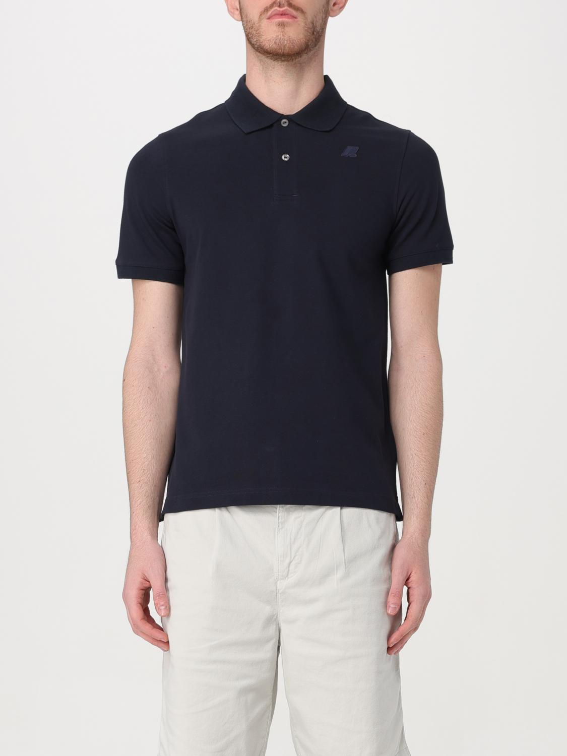 Shop K-way Polo Shirt  Men Color Blue