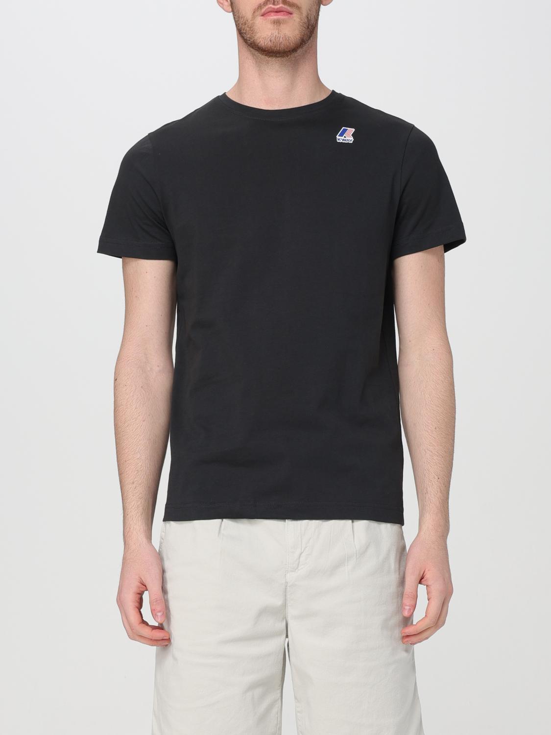 T-Shirt K-WAY Men colour Black