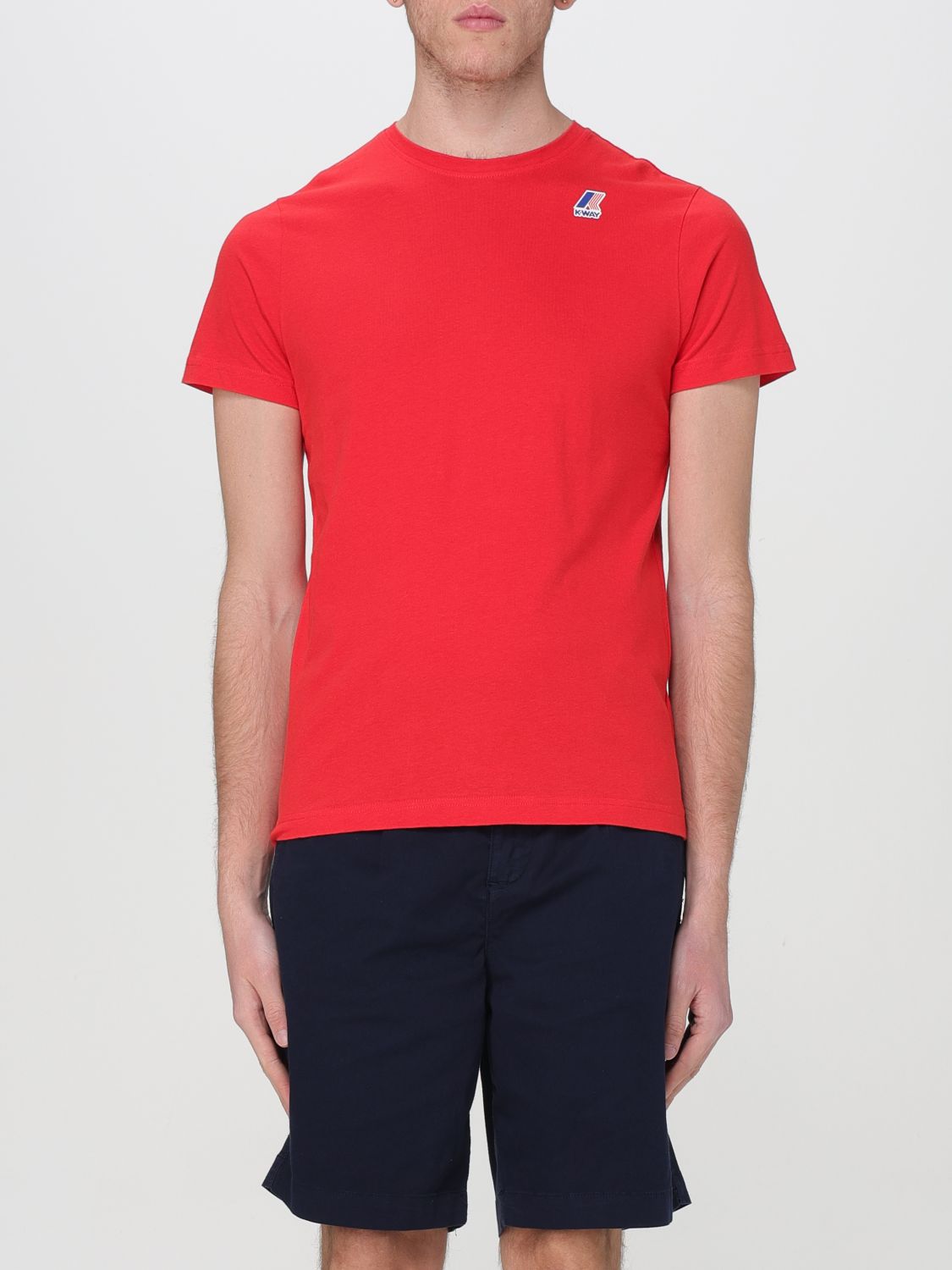 Shop K-way T-shirt  Men Color Red
