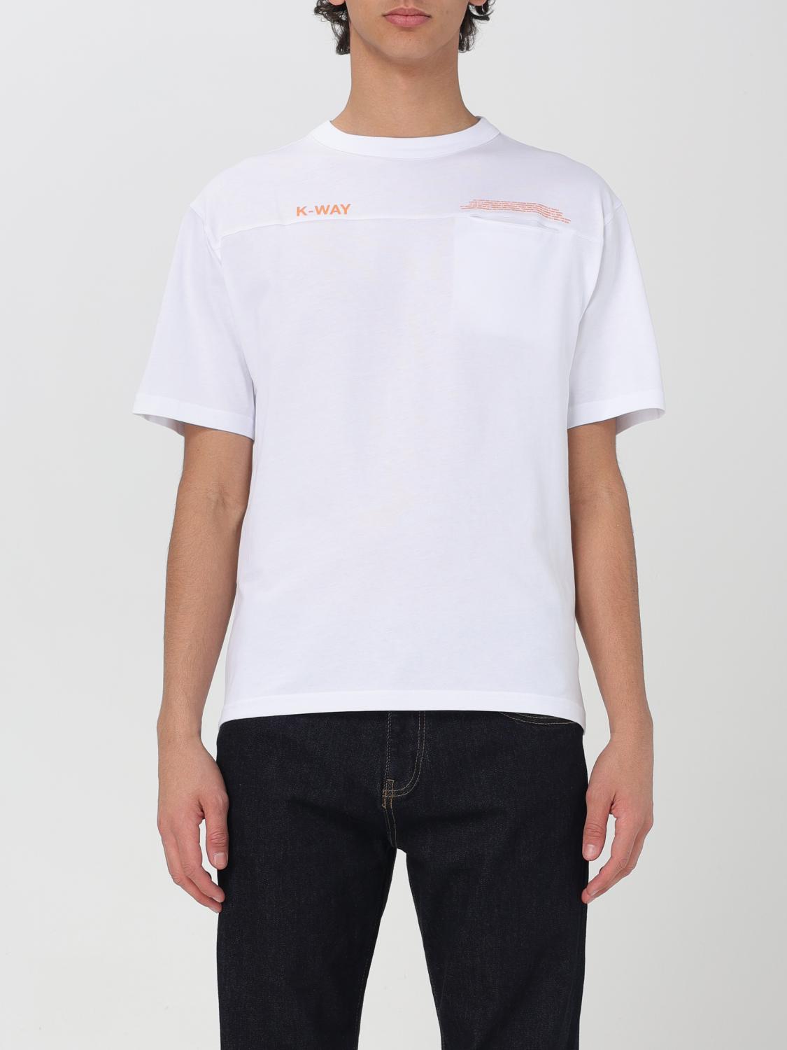 T-Shirt K-WAY Men colour White