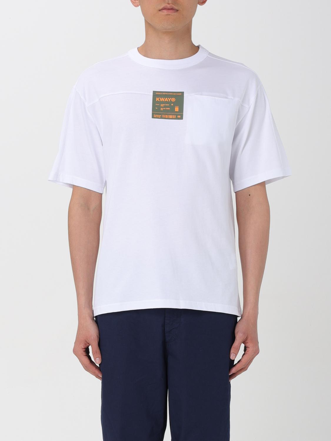 T-Shirt K-WAY Men colour White