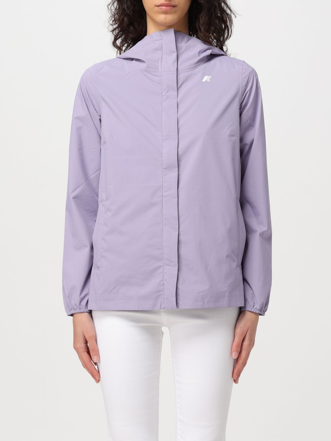 外套 K-WAY 女士 颜色 紫藤色