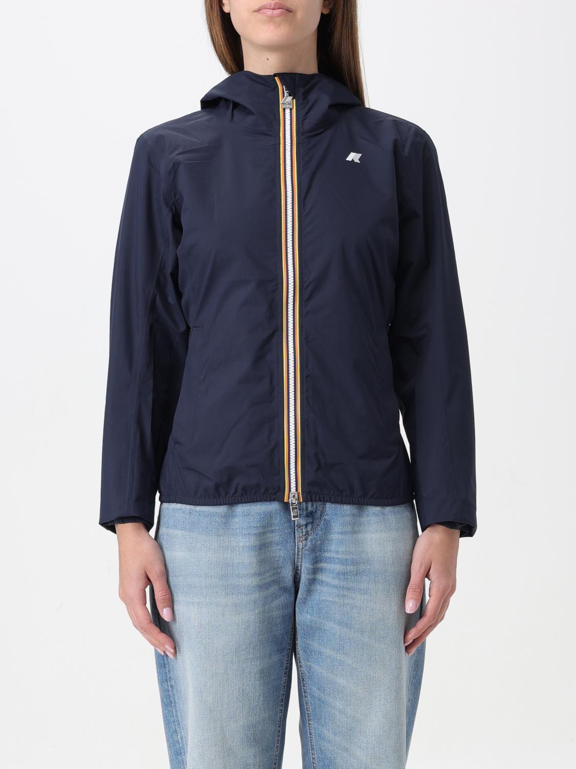 Jacket K-WAY Woman colour Blue