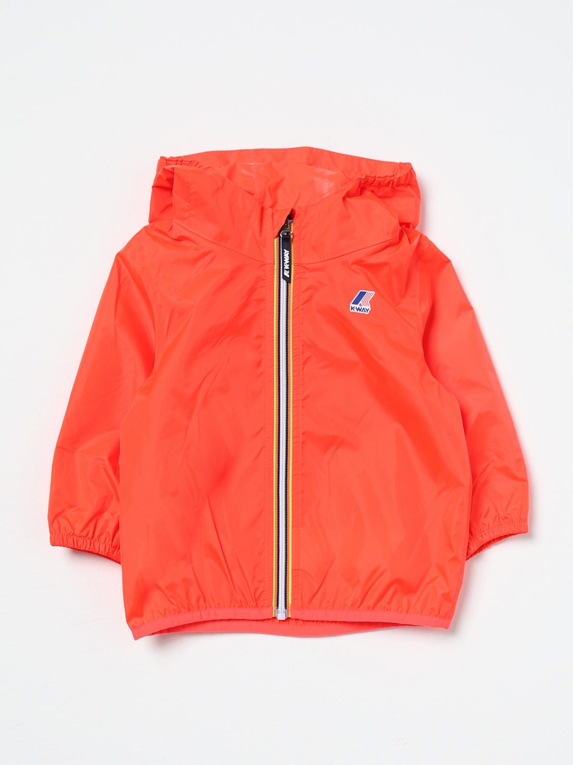 Shop K-way Jacket  Kids Color Sangria