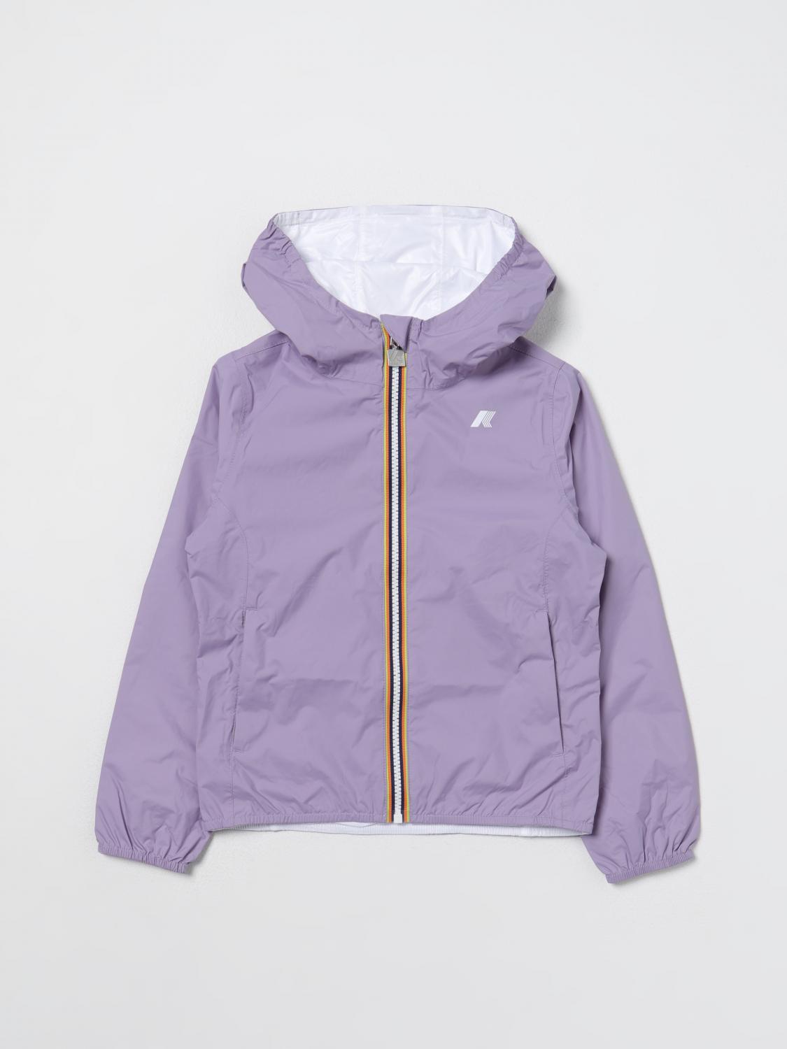 K-WAY Jacke Kinder Farbe Lila