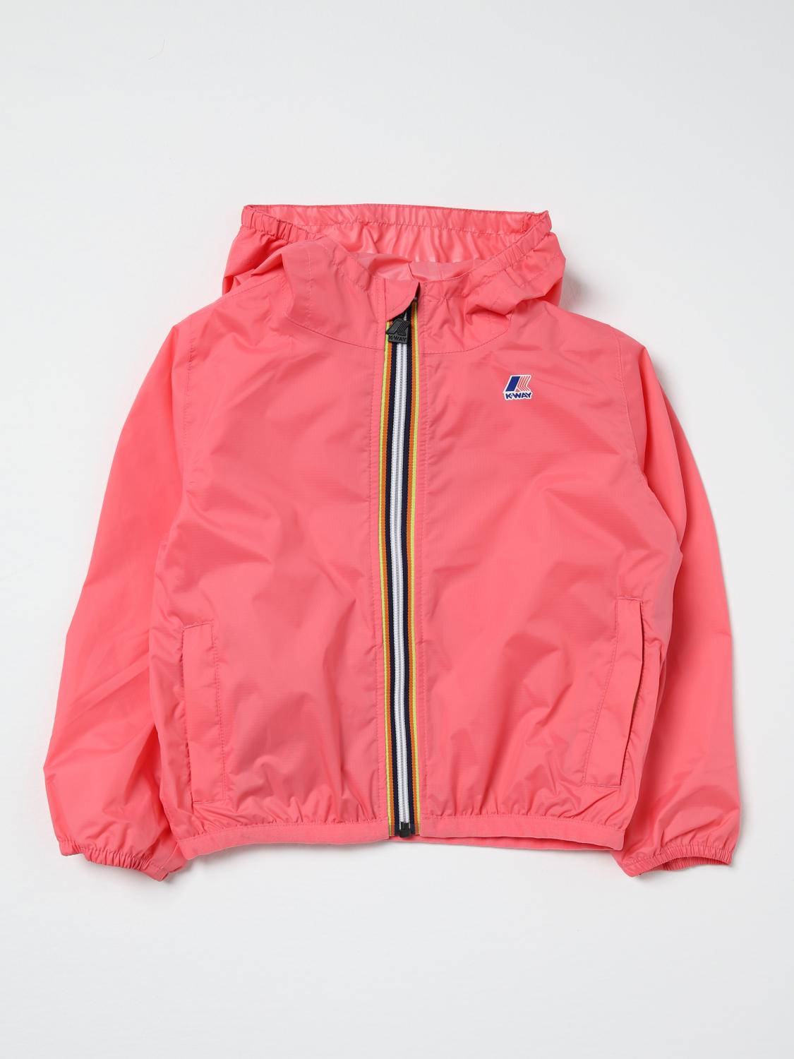 K-WAY JACKET K-WAY KIDS COLOR BABY PINK 400752127