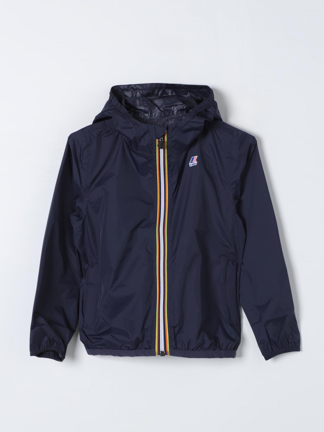 Jacket K-WAY Kids Colour Navy