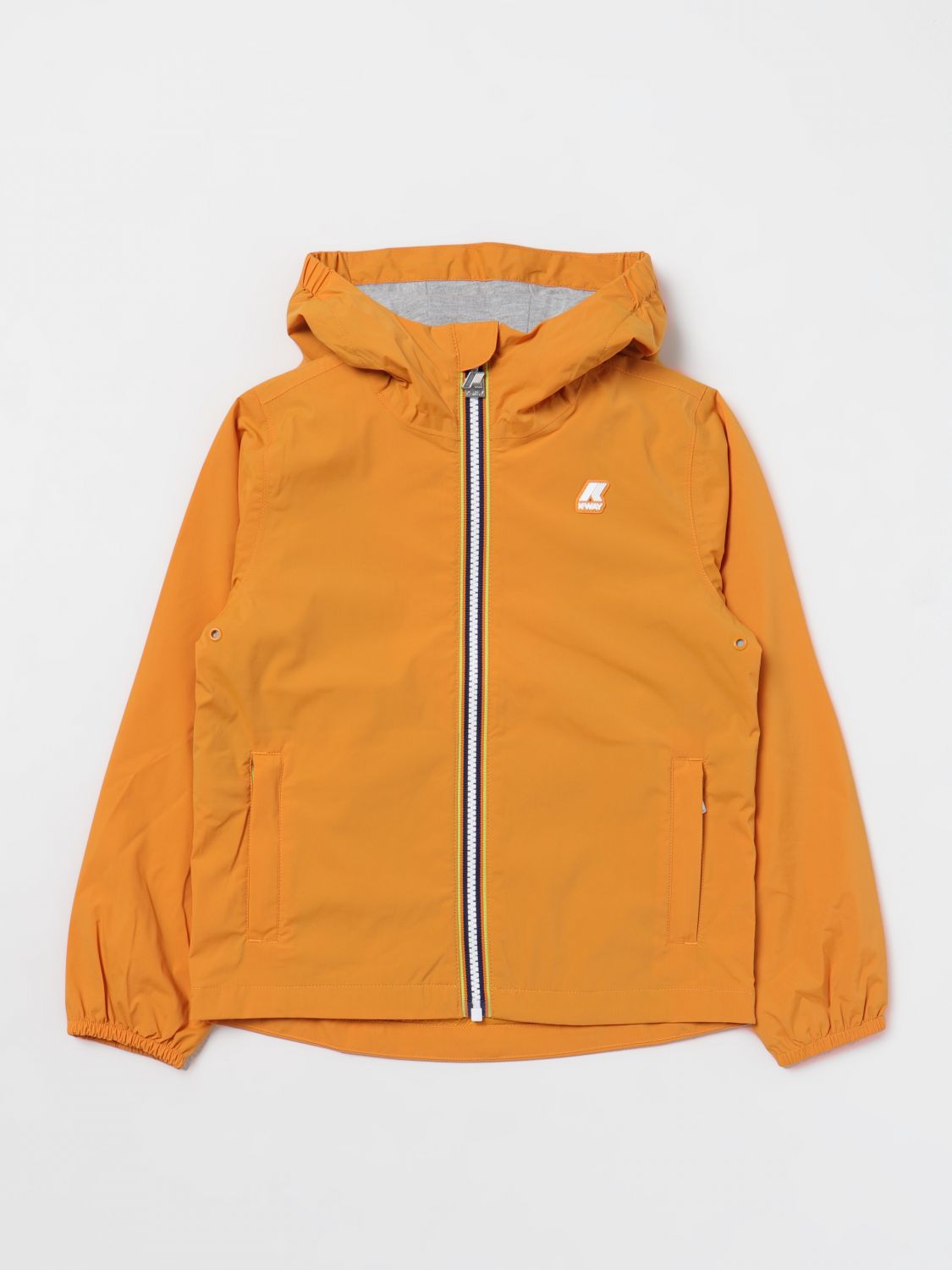 Shop K-way Jacket  Kids Color Orange
