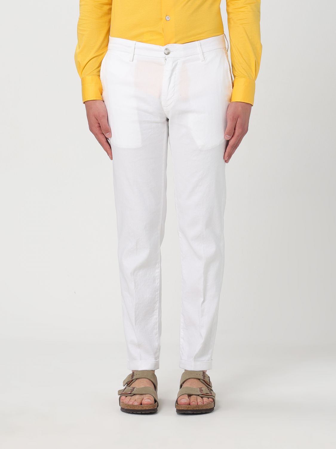 Shop Re-hash Pants  Men Color White In 白色