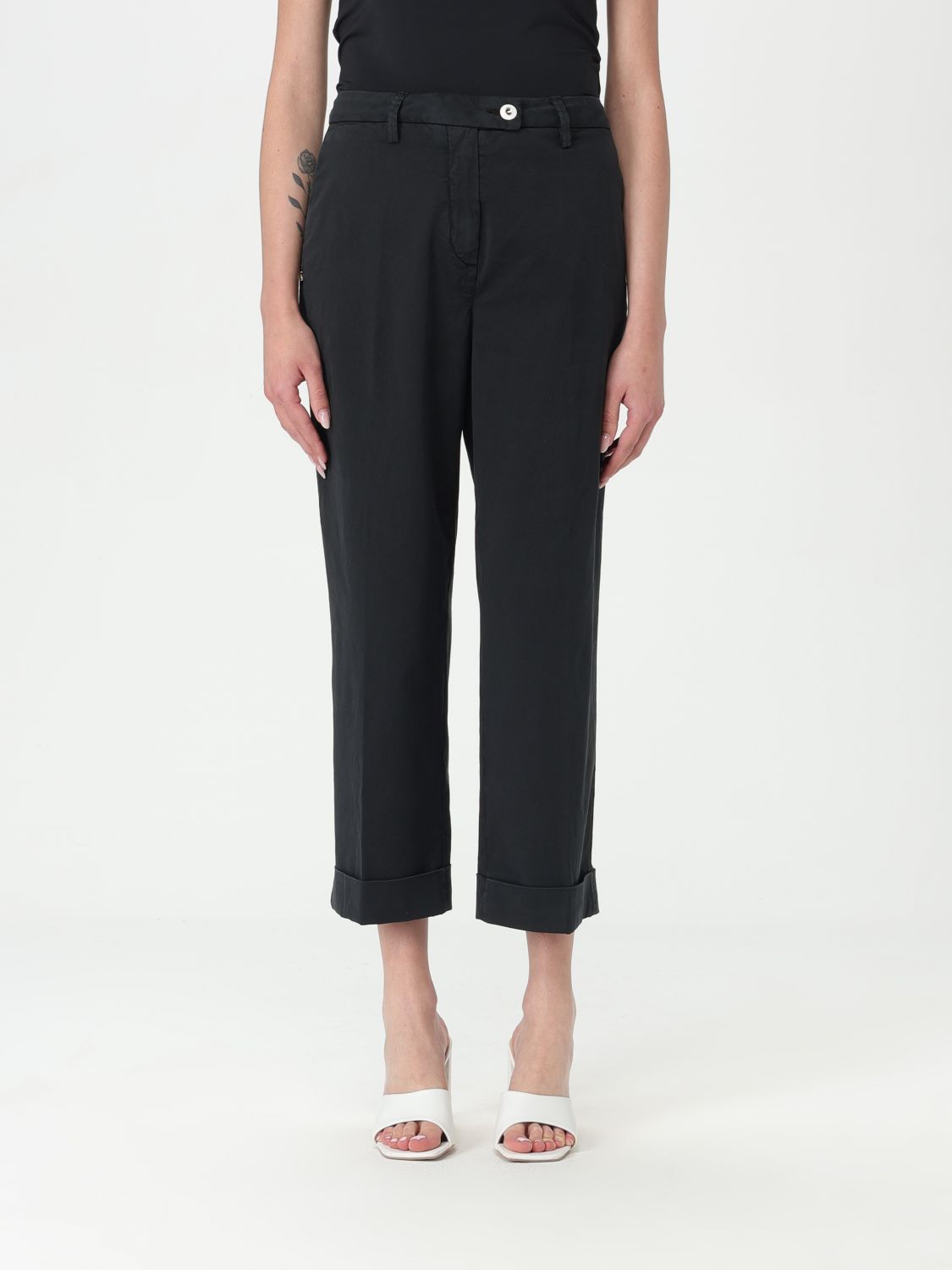 Shop Re-hash Pants  Woman Color Black