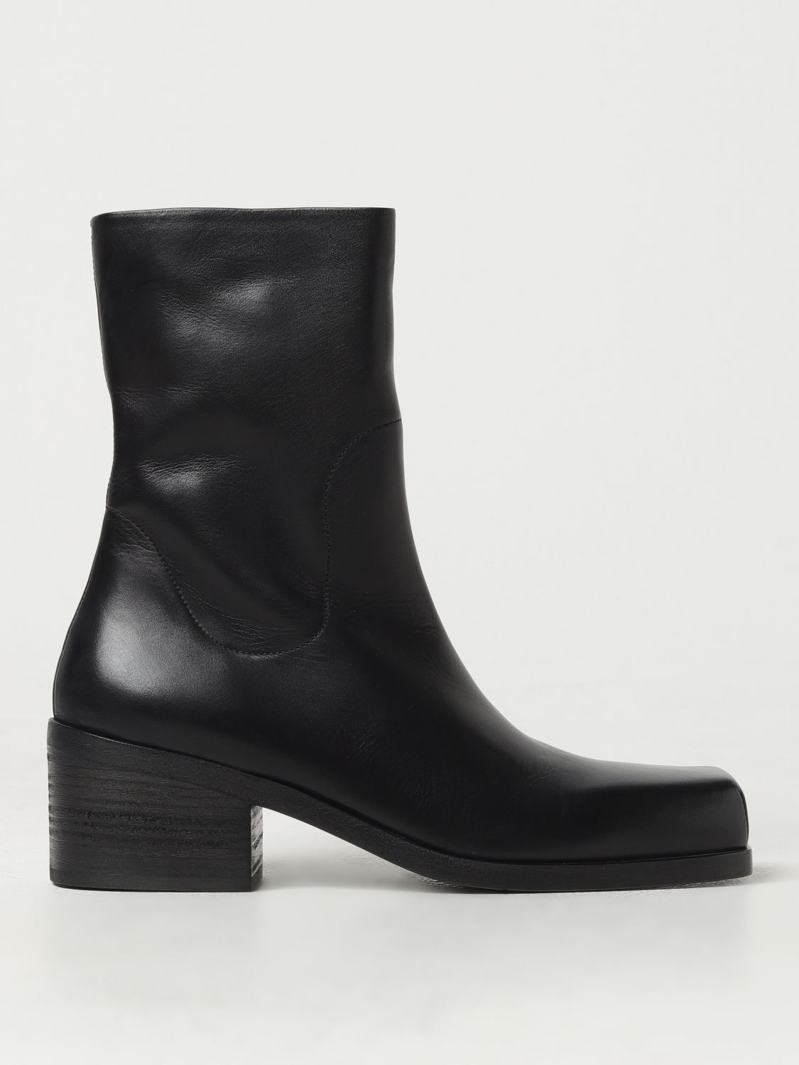 Marsèll Marséll Leather Ankle Boots In Black
