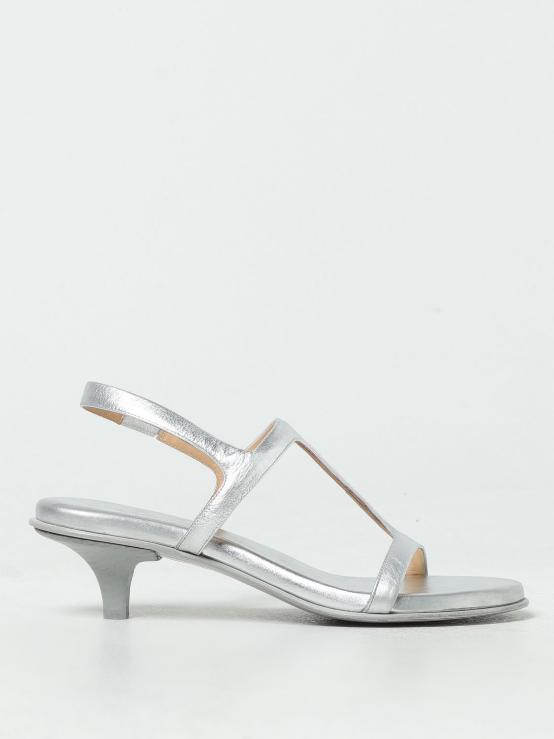 Shop Marsèll Flat Sandals  Woman Color Silver