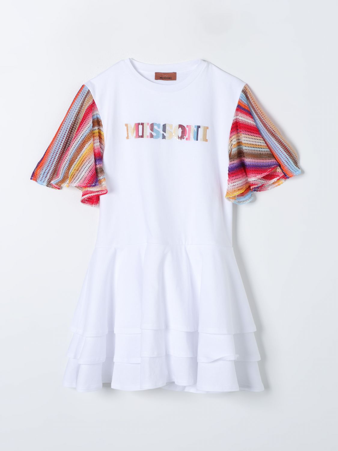 Shop Missoni Dress  Kids Color White