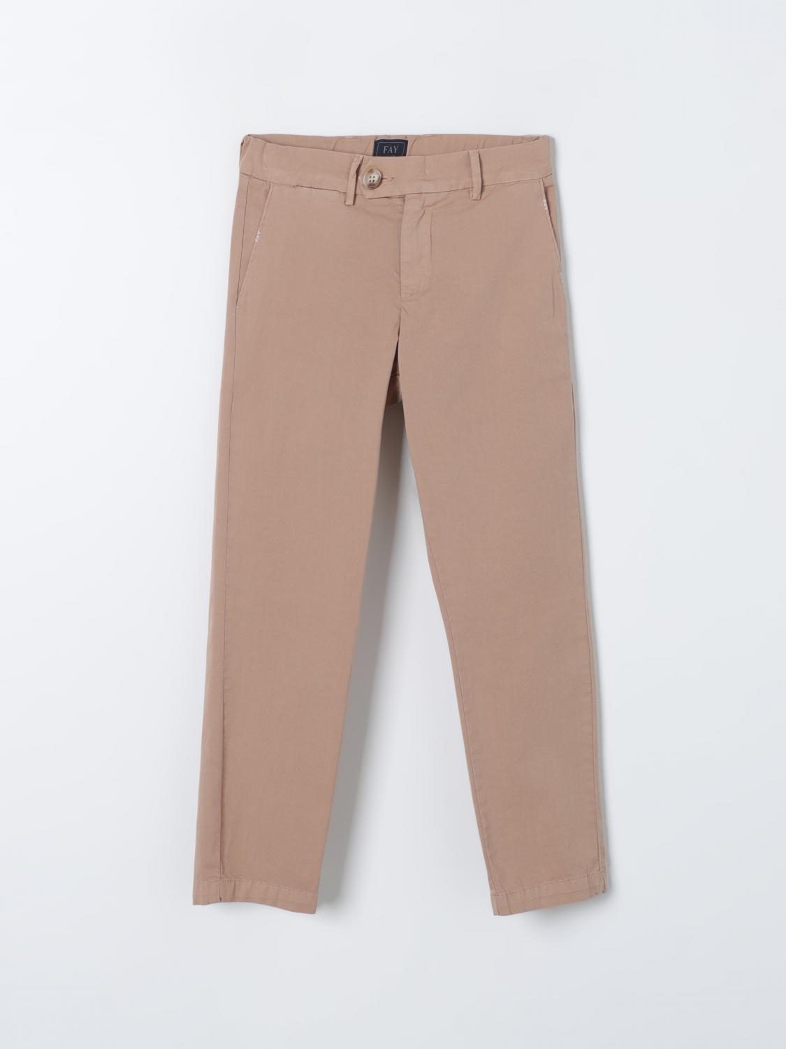 Fay Junior Trousers  Kids In Beige