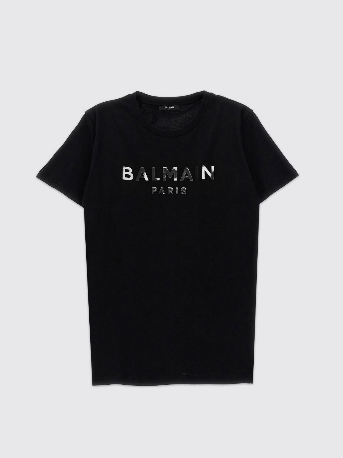 Shop Balmain T-shirt  Kids Kids Color Black 1
