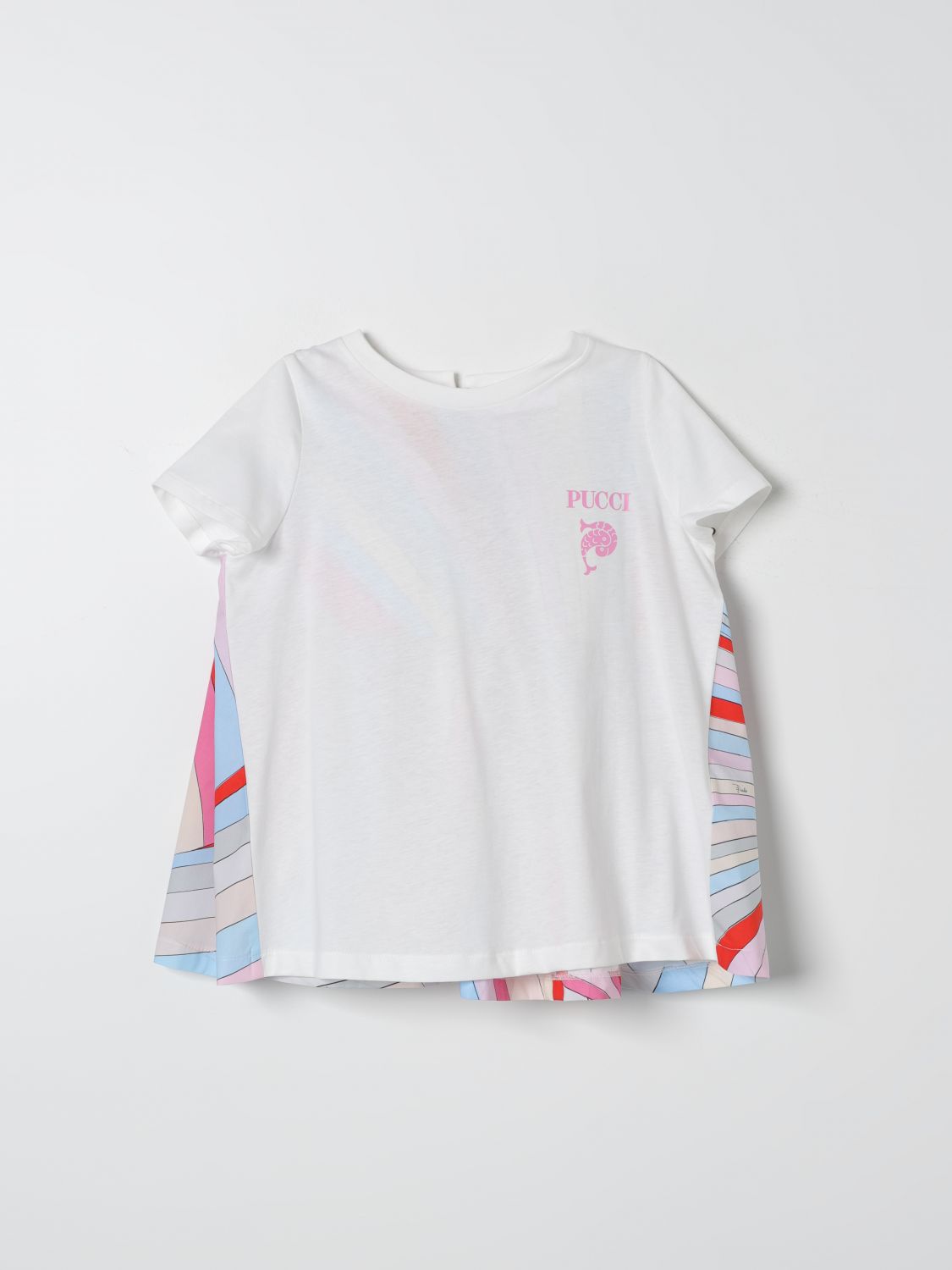 Emilio Pucci Junior T-shirt  Kids Color White